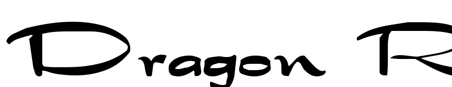 Dragon Regular Font Download Free